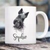 904 Custom Personalized Dog Breed Watercolor Mug, 11-oz -Snuggle Paws 314578 MAIN. AC SS1800 V1637158621