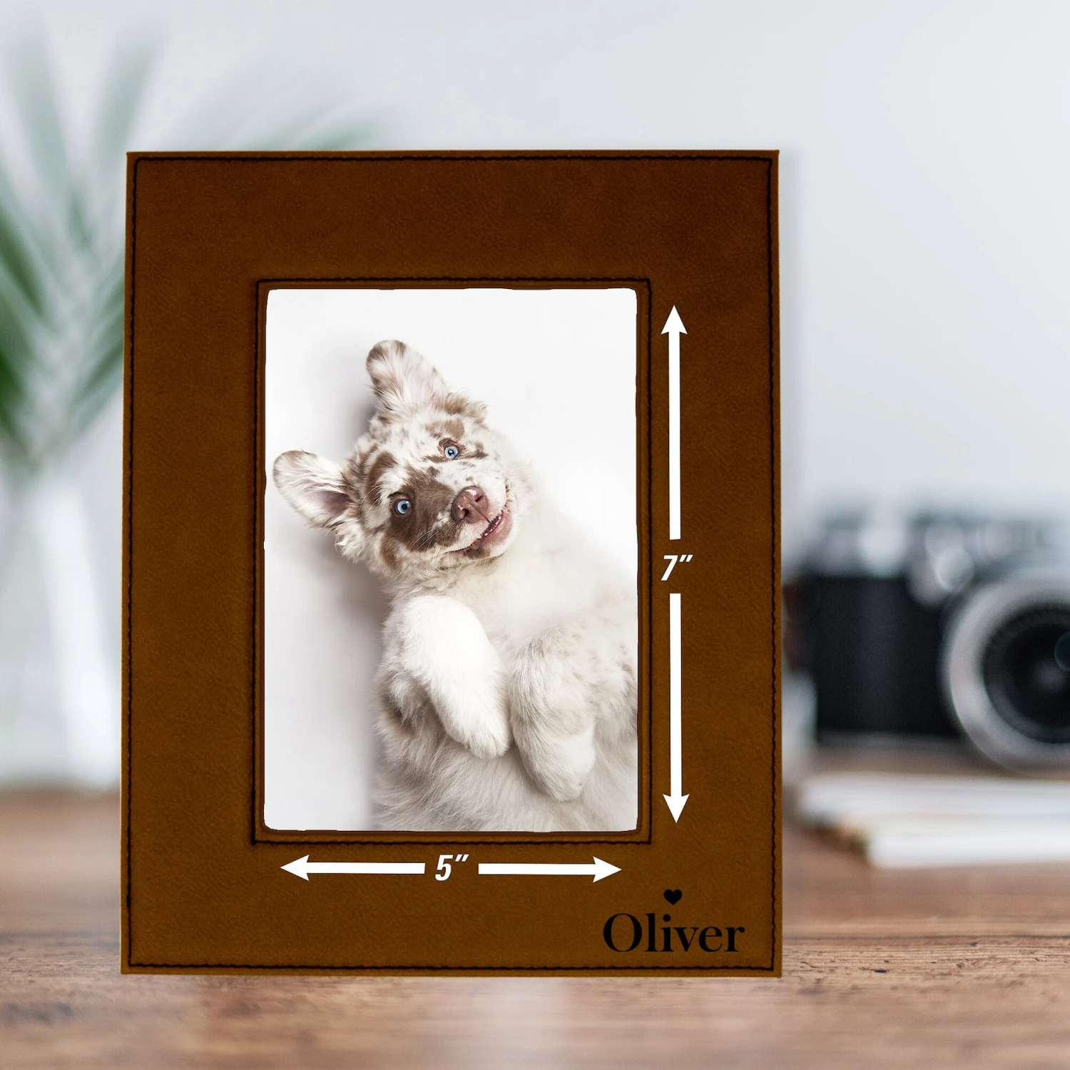 904 Custom Personalized The Best Of Friends Pet Name Leatherette Picture Frame 6 904 Custom Personalized The Best Of Friends Pet Name Leatherette Picture Frame - Image 4