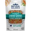 Natural Balance Platefulls Harvest Chicken & Rice Recipe Wet Dog Food, 9-oz Pouch, Case Of 12 -Snuggle Paws 316437 MAIN. AC SS1800 V1681228778
