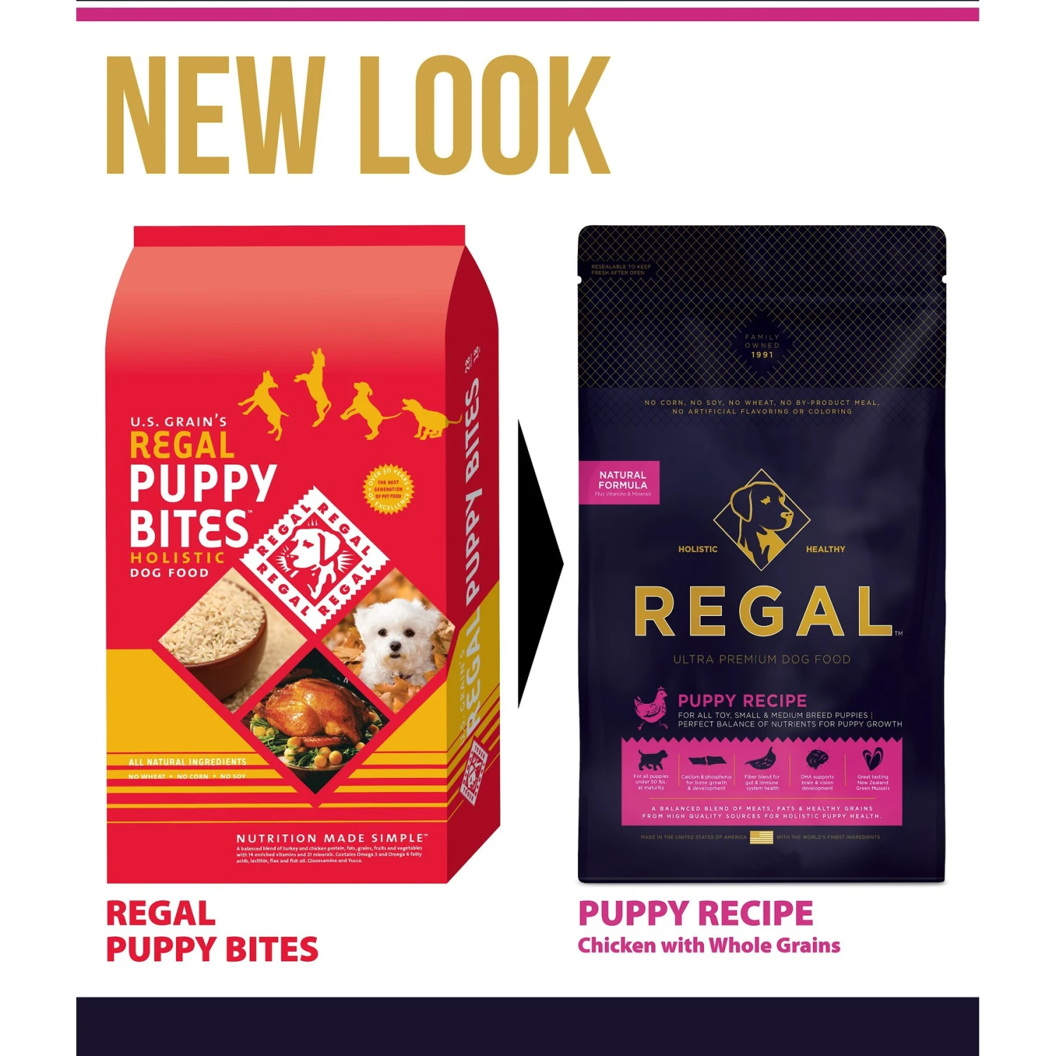 Regal Pet Foods Puppy Recipe Dry Dog Food 5 Regal Pet Foods Puppy Recipe Dry Dog Food - Image 3