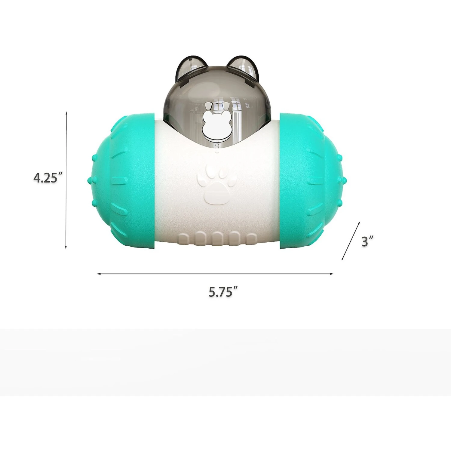 Hanamya Interactive Balanced Rotating Dispensing Dog & Cat Toy 4 Hanamya Interactive Balanced Rotating Dispensing Dog & Cat Toy - Image 2