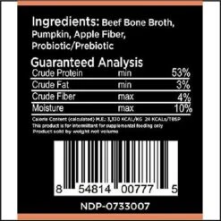 Nature's Diet Digestion Bone Broth Dry Dog & Cat Food Topping, 6-oz Jar 12 Nature's Diet Digestion Bone Broth Dry Dog & Cat Food Topping, 6-oz Jar -Snuggle Paws 318151 PT2. AC SS1800 V1628805479