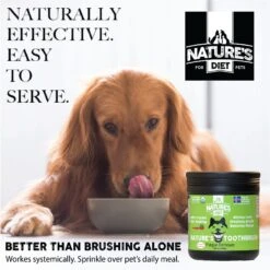 Nature's Diet Toothbrush Systemic Plaque Remover Dry Dog Food Topping, 14.8-oz Jar 13 Nature's Diet Toothbrush Systemic Plaque Remover Dry Dog Food Topping, 14.8-oz Jar -Snuggle Paws 318153 PT3. AC SS1800 V1628804515