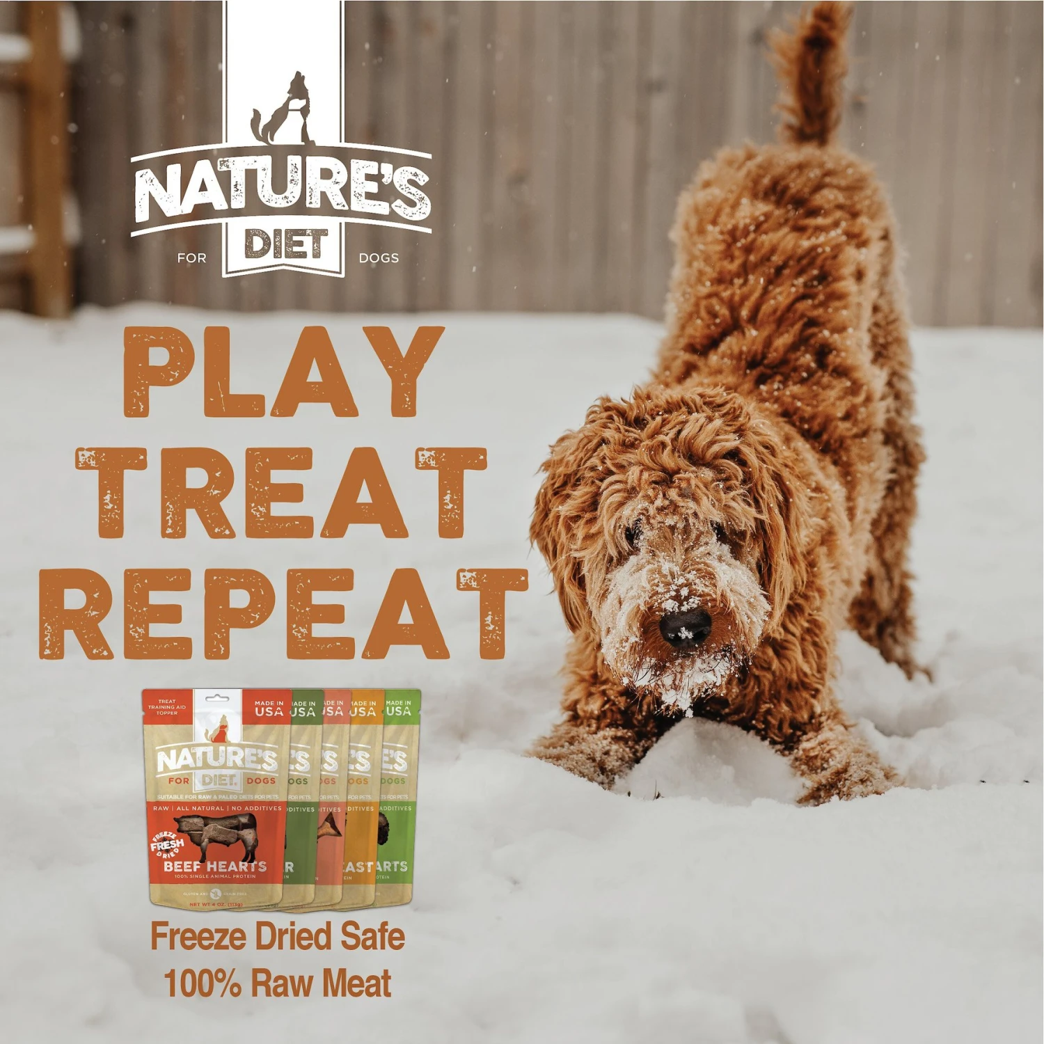 Nature's Diet Chicken Breast Raw Freeze-Dried Dog Treats, 3-oz Pouch 10 Nature's Diet Chicken Breast Raw Freeze-Dried Dog Treats, 3-oz Pouch - Image 8