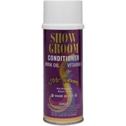 Mr. Groom Show Groom Finishing Pet Conditioner Spray, 11-oz Bottle