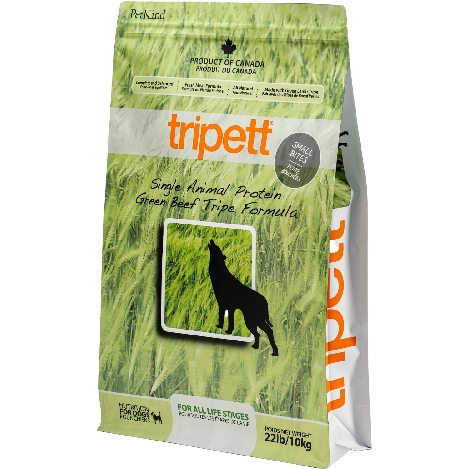 PetKind Tripett Single Animal Protein Green Beef Tripe Dry Dog Food 3 PetKind Tripett Single Animal Protein Green Beef Tripe Dry Dog Food