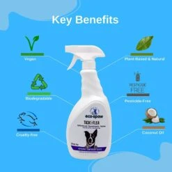 EcoSpaw Lavender Scented Flea & Tick Dog Spray, 8-oz Bottle 13 EcoSpaw Lavender Scented Flea & Tick Dog Spray, 8-oz Bottle -Snuggle Paws 321811 PT5. AC SS1800 V1639090625