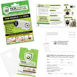 TickCheck Wallet Sized Tick Removal Card -Snuggle Paws 325733 PT3. AC SS1800 V1651550827