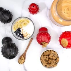 Nylabone Strong MAX Chew Cone Stuffable Chew Toy For Dogs MAX Rubber Stuffable Cone Beef Max -Snuggle Paws 329491 PT7. AC SS1800 V1696516730