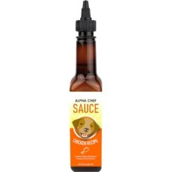 Alpha Chef SAUCE Chicken Recipe Dog & Cat Food Topper, 8-oz Bottle