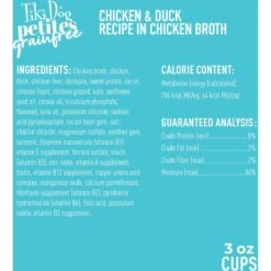 Tiki Dog Aloha Petites Chicken & Duck Recipe In Chicken Broth Wet Dog Food, 3-oz Cup, Case Of 4 -Snuggle Paws 333558 PT2. AC SS1800 V1633388236