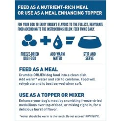 ORIJEN Original Grain-Free Freeze-Dried Dog Food & Topper & ORIJEN Tundra Grain-Free Freeze-Dried Dog Food & Topper -Snuggle Paws 338711 PT4. AC SS1800 V1635867987