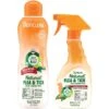 TropiClean Maximum Strength Natural Flea & Tick Dog Shampoo & TropiClean Natural Flea & Tick Dog & Bedding Spray -Snuggle Paws 338733 MAIN. AC SS1800 V1635913973