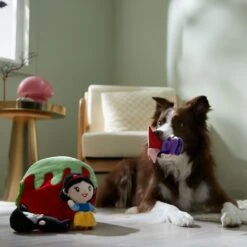 Disney Villains Snow White & The Evil Queen Hide & Seek Puzzle Plush Squeaky Dog Toy -Snuggle Paws 344481 PT3. AC SS1800 V1657657087