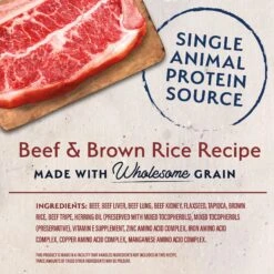 Natural Balance Limited Ingredient Freeze-Dried Beef & Brown Rice Recipe Dry Dog Food -Snuggle Paws 345528 PT4. AC SS1800 V1640652123