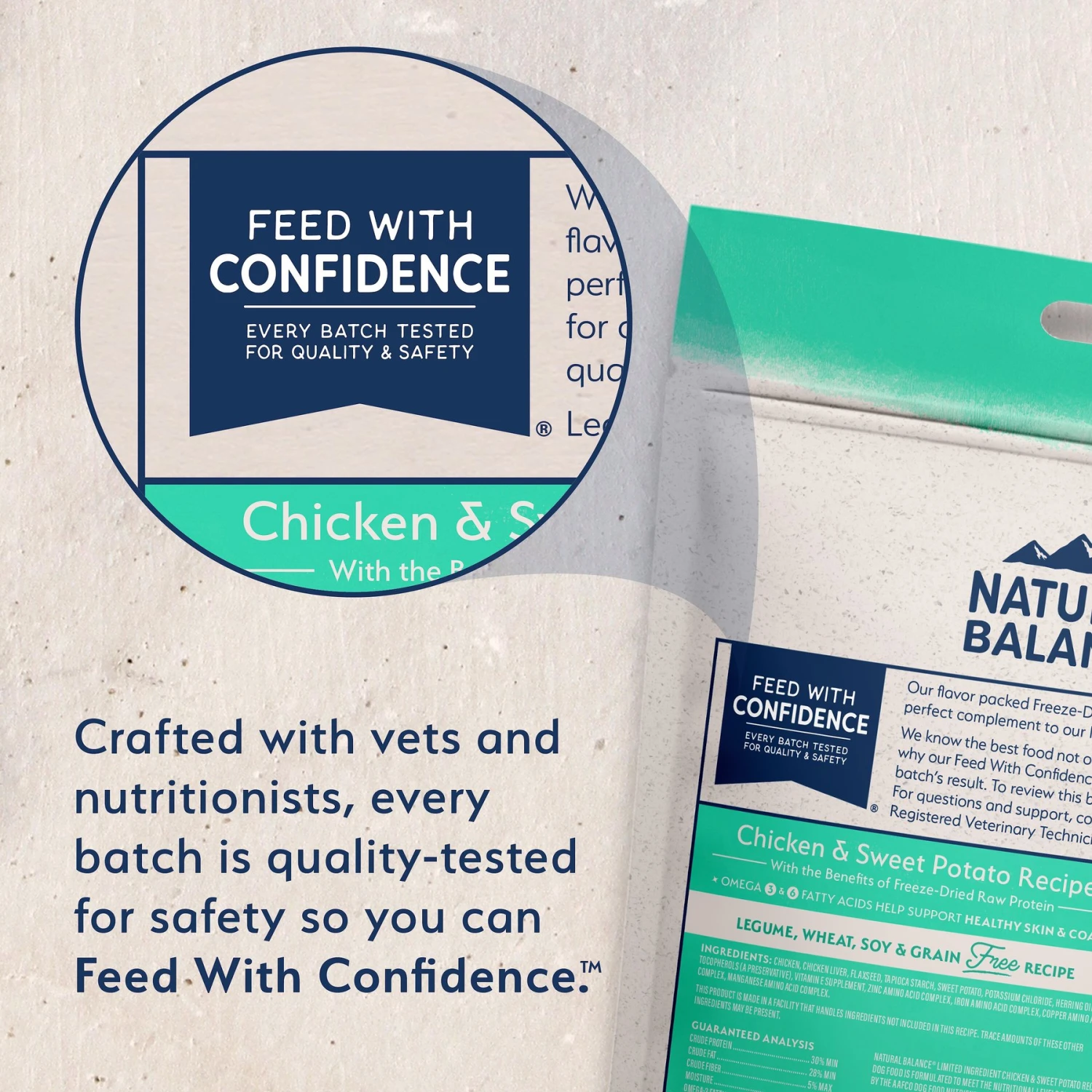 Natural Balance Limited Ingredient Freeze-Dried Chicken & Sweet Potato Recipe Dog Dry Food 11 Natural Balance Limited Ingredient Freeze-Dried Chicken & Sweet Potato Recipe Dog Dry Food - Image 9