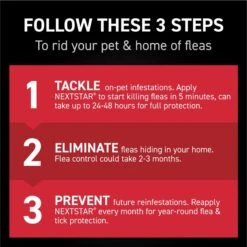 NextStar Flea & Tick Spot Treatment For X-Large Dogs, 89-132 Lbs 17 NextStar Flea & Tick Spot Treatment For X-Large Dogs, 89-132 Lbs -Snuggle Paws 346075 PT6. AC SS1800 V1644005187