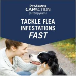 PetArmor CapAction Oral Flea Treatment For Dogs 25+ Lbs 6 Doses -Snuggle Paws 346081 PT3. AC SS1800 V1696533256