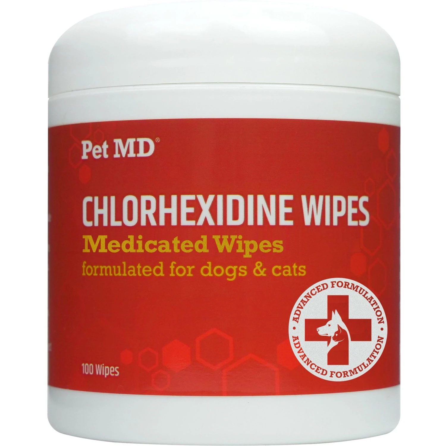 Pet MD Chlorhexidine Dog & Cat Wipes, 100 Count 3 Pet MD Chlorhexidine Dog & Cat Wipes, 100 Count