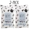 Rae Dunn WIPE. Aloe & Vitamin E Coconut Vanilla Scent Dog Wipes, 150 Count, 2 Pack -Snuggle Paws 349321 MAIN. AC SS1800 V1642467995