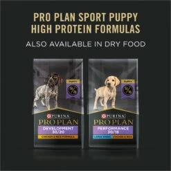 Purina Pro Plan Sport Puppy High Protein Chicken & Rice Wet Dog Food, 13-oz Can, Case Of 12 -Snuggle Paws 352974 PT5. AC SS1800 V1638493922