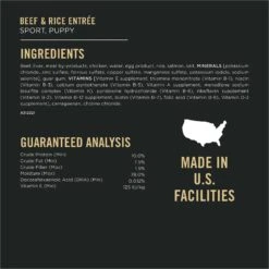 Purina Pro Plan Sport Development Puppy High Protein Beef & Rice Entrée & Chicken & Rice Entrée Variety Pack Wet Dog Food, 13-oz Can, Case Of 12 -Snuggle Paws 352976 PT5. AC SS1800 V1638483987