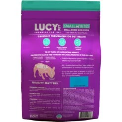 Lucy Pet Products Chicken, Brown Rice & Pumpkin Limited Ingredient Diet Small Bites Dog Food, 4.5-lbs Bag 10 Lucy Pet Products Chicken, Brown Rice & Pumpkin Limited Ingredient Diet Small Bites Dog Food, 4.5-lbs Bag -Snuggle Paws 353159 PT1. AC SS1800 V1641603160
