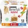 Purina Beneful Infused Pate With Real Lamb, Chicken, Beef Variety Pack Wet Dog Food, 3-oz Can, Case Of 24 2 Purina Beneful Infused Pate With Real Lamb, Chicken, Beef Variety Pack Wet Dog Food, 3-oz Can, Case Of 24 -Snuggle Paws 354321 MAIN. AC SS1800 V1639438330