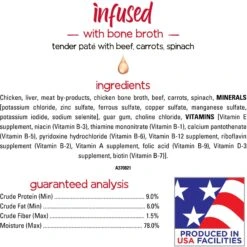 Purina Beneful Infused Pate With Real Lamb, Chicken, Beef Variety Pack Wet Dog Food, 3-oz Can, Case Of 24 17 Purina Beneful Infused Pate With Real Lamb, Chicken, Beef Variety Pack Wet Dog Food, 3-oz Can, Case Of 24 -Snuggle Paws 354321 PT6. AC SS1800 V1639503406