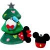 Disney Holiday Mickey & Friends Christmas Tree Hide & Seek Puzzle Plush Squeaky Dog Toy -Snuggle Paws 356013 MAIN. AC SS1800 V1694813781