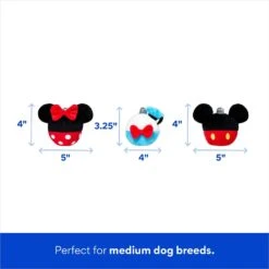 Disney Holiday Mickey & Friends Christmas Tree Hide & Seek Puzzle Plush Squeaky Dog Toy -Snuggle Paws 356013 PT2. AC SS1800 V1695043870