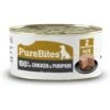 PureBites Dog Pates Chicken & Pumpkin Food Topping 2 PureBites Dog Pates Chicken & Pumpkin Food Topping -Snuggle Paws 356468 MAIN. AC SS1800 V1677859875