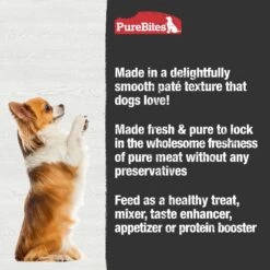 PureBites Dog Pates Chicken Food Topping -Snuggle Paws 356472 PT3. AC SS1800 V1677859808