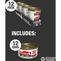 PureBites Dog Pates Chicken Food Topping -Snuggle Paws 356472 PT5. AC SS1800 V1677859808