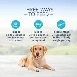 Blue Buffalo Delectables Chicken & Beef Dinner Variety Pack Grain-Free Wet Dog Food Topper, 3-oz Pouches, Case Of 12 & Blue Buffalo Wilderness Trail Toppers Wild Cuts Variety Pack Chunky Chicken & Beef Bites In Gravy Grain-Free Dog Food Topper, 3-oz, Pouch Of 12 -Snuggle Paws 356845 PT5. AC SS1800 V1640896314