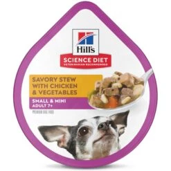 Hill's Science Diet Adult 7+ Small & Mini Savory Chicken & Vegetable Stew Dog Food Trays & Hill's Science Diet Adult Small Mini Savory Stew Beef & Vegetable Wet Dog Food Trays 16 Hill's Science Diet Adult 7+ Small & Mini Savory Chicken & Vegetable Stew Dog Food Trays & Hill's Science Diet Adult Small Mini Savory Stew Beef & Vegetable Wet Dog Food Trays -Snuggle Paws 356850 PT5. AC SS1800 V1692882992