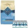 Blue Buffalo Homestyle Recipe Puppy Chicken Dinner With Garden Vegetables Canned Dog Food & Blue Buffalo Life Protection Formula Puppy Chicken & Brown Rice Recipe Dry Dog Food -Snuggle Paws 356868 MAIN. AC SS1800 V1640899611