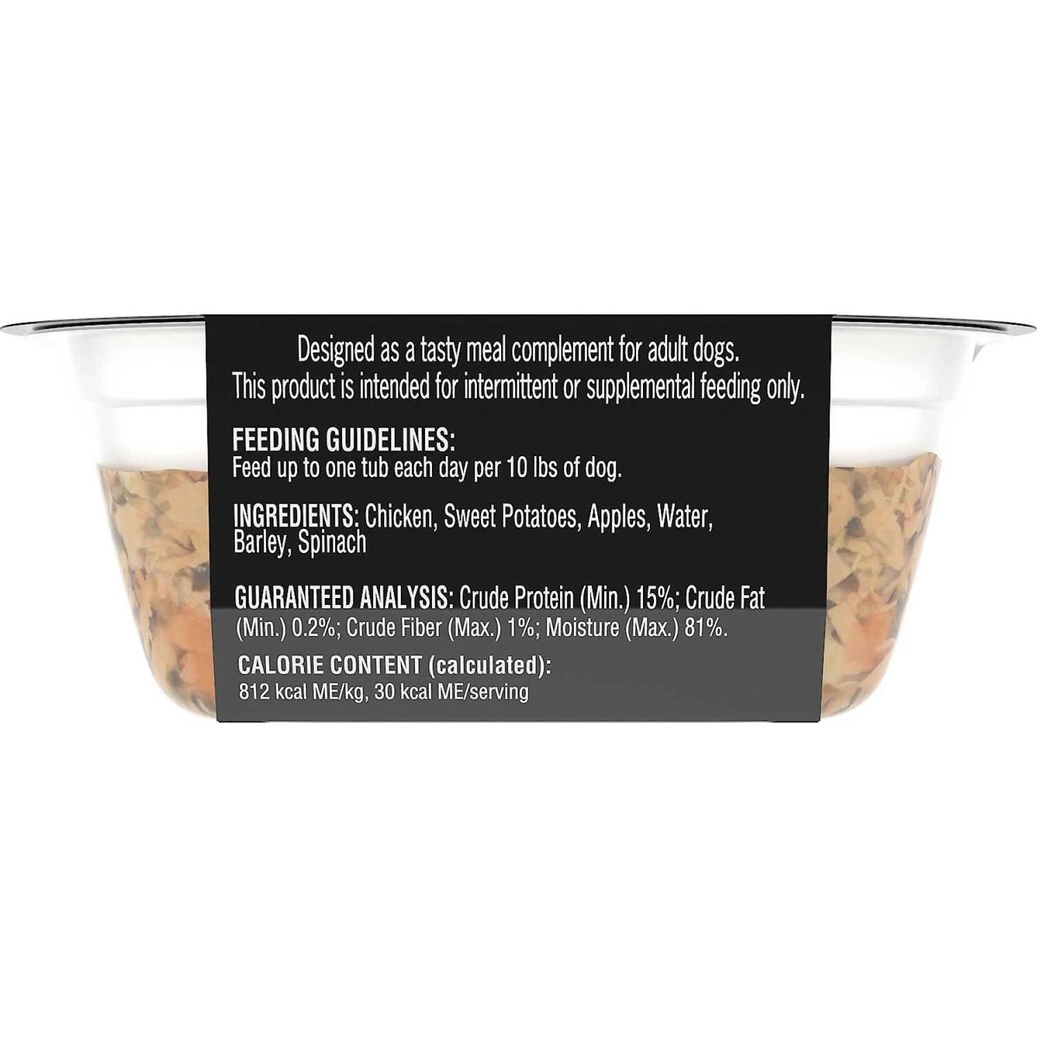 Cesar Simply Crafted Chicken, Sweet Potato, Apple, Barley & Spinach Limited-Ingredient Adult Wet Dog Food Topper & Cesar Simply Crafted Chicken Limited-Ingredient Wet Dog Food Topper 5 Cesar Simply Crafted Chicken, Sweet Potato, Apple, Barley & Spinach Limited-Ingredient Adult Wet Dog Food Topper & Cesar Simply Crafted Chicken Limited-Ingredient Wet Dog Food Topper - Image 3