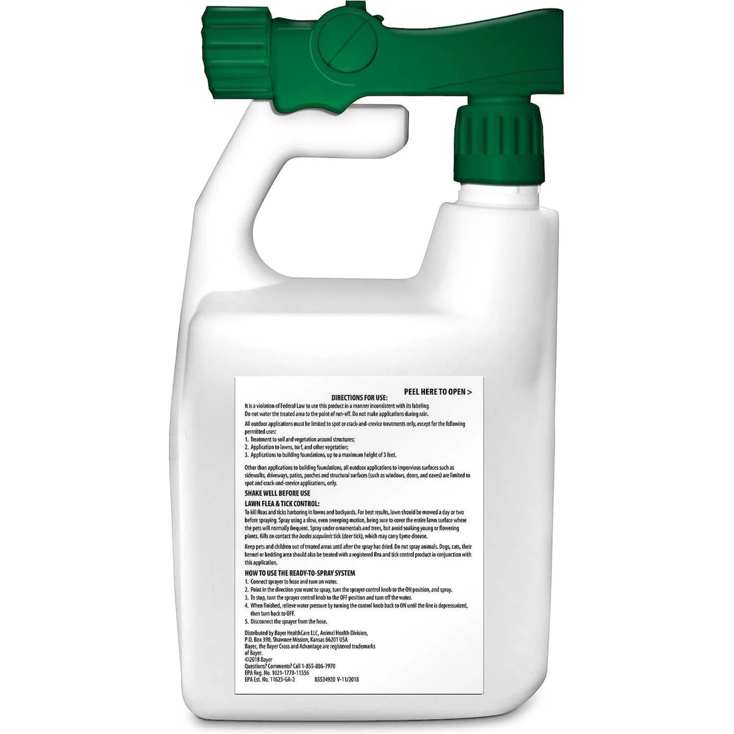 Seresto Flea & Tick Collar For Dogs, Over 18 Lbs & Advantage Yard & Premise Spray 11 Seresto Flea & Tick Collar For Dogs, Over 18 Lbs & Advantage Yard & Premise Spray - Image 9