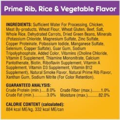 Pedigree Choice Cuts In Gravy Prime Rib, Rice & Vegetable Flavor & Roasted Chicken Adult Canned Wet Dog Food Variety Pack -Snuggle Paws 361355 PT5. AC SS1800 V1662501953