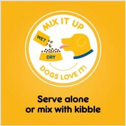 Pedigree Choice Cuts In Gravy Prime Rib, Rice & Vegetable Flavor & Roasted Chicken Adult Canned Wet Dog Food Variety Pack -Snuggle Paws 361355 PT8. AC SS1800 V1662502259