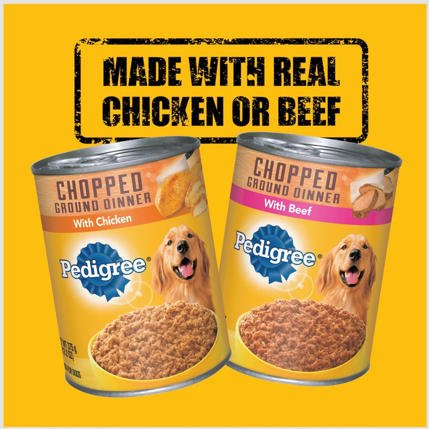 Pedigree Chopped Ground Dinner With Chicken & Beef Adult Canned Wet Dog Food Variety Pack 5 Pedigree Chopped Ground Dinner With Chicken & Beef Adult Canned Wet Dog Food Variety Pack - Image 3