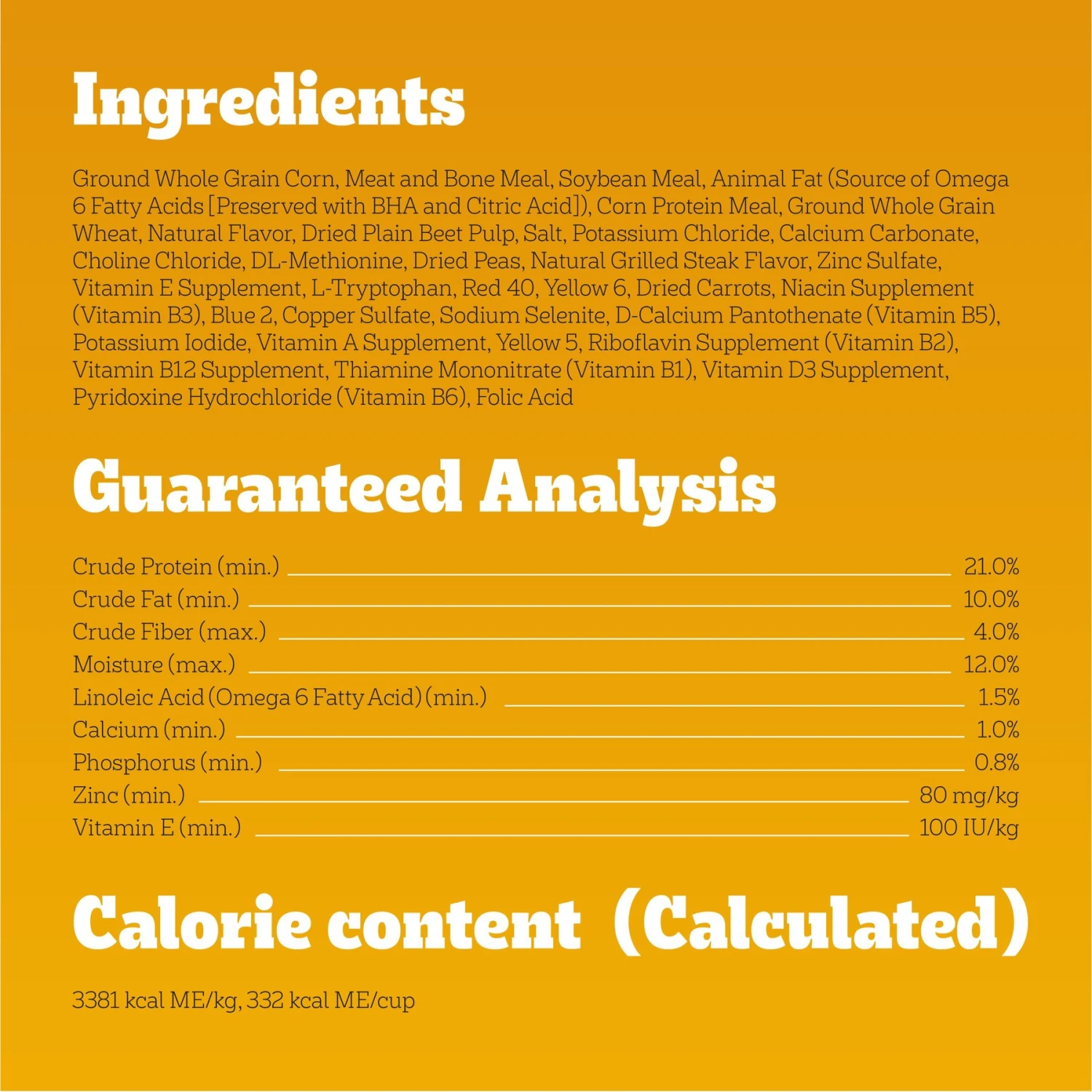 Pedigree Complete Nutrition Grilled Steak & Vegetable Flavor Dog Kibble Adult Dry Dog Food 8 Pedigree Complete Nutrition Grilled Steak & Vegetable Flavor Dog Kibble Adult Dry Dog Food - Image 6