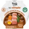 Nutro So Simple Meal Complement Chicken Recipe In Bone Broth Grain-Free Adult Wet Dog Food Topper
