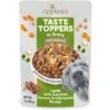 Applaws Taste Toppers Lamb, Carrot, Courgette & Chickpeas In Gravy Wet Dog Food Topper, 3-oz Pouch -Snuggle Paws 364388 MAIN. AC SS1800 V1643677584