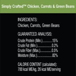 Cesar Simply Crafted Variety Pack Chicken, Carrots & Green Beans & Beef, Chicken, Purple Potatoes, Peas & Carrots Wet Dog Food Topper, 1.3-oz Can, 16 Count -Snuggle Paws 367307 PT4. AC SS1800 V1644365566