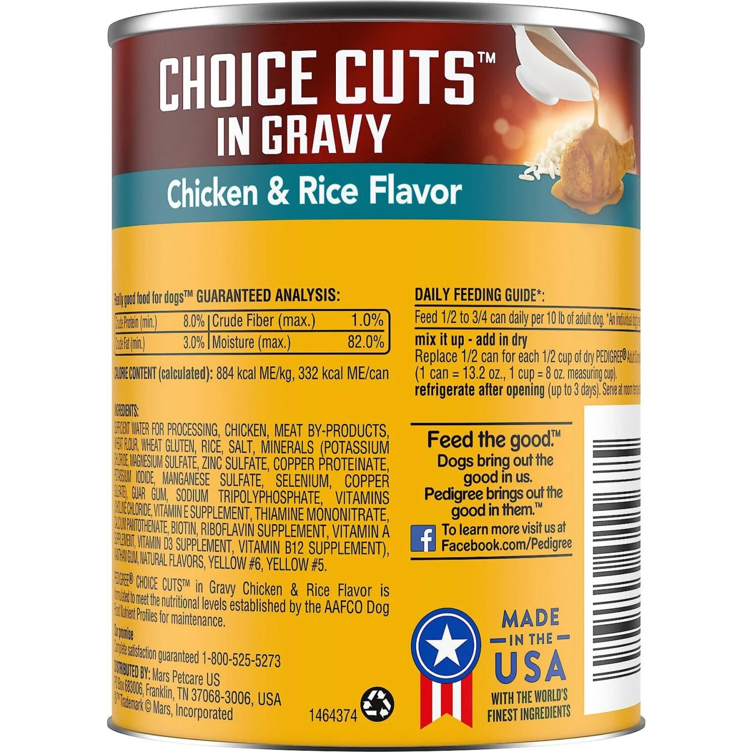 Pedigree Big Dogs Adult Complete Nutrition Large Breed Roasted Chicken Flavor Dry Dog Food & Pedigree Choice Cuts In Gravy Country Stew & Chicken & Rice Flavor Adult Canned Wet Dog Food Variety Pack 9 Pedigree Big Dogs Adult Complete Nutrition Large Breed Roasted Chicken Flavor Dry Dog Food & Pedigree Choice Cuts In Gravy Country Stew & Chicken & Rice Flavor Adult Canned Wet Dog Food Variety Pack - Image 7