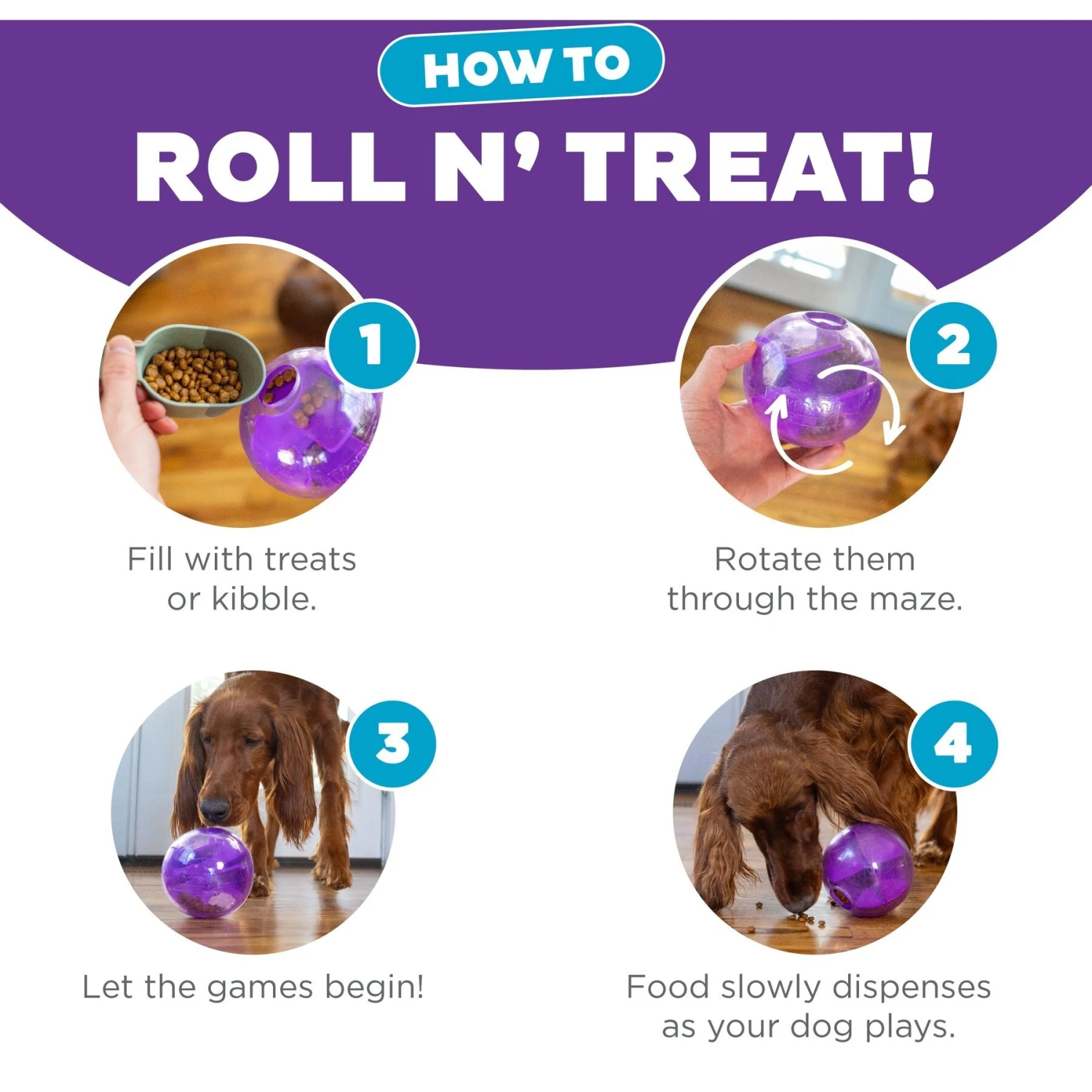 Planet Dog Orbee-Tuff Mazee Interactive Treat Dispensing Puzzle Dog Toy 6 Planet Dog Orbee-Tuff Mazee Interactive Treat Dispensing Puzzle Dog Toy - Image 4