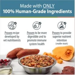JustFoodForDogs Venison & Squash Recipe Frozen Human-Grade Fresh Dog Food 12 JustFoodForDogs Venison & Squash Recipe Frozen Human-Grade Fresh Dog Food -Snuggle Paws 368105 PT1. AC SS1800 V1696968817