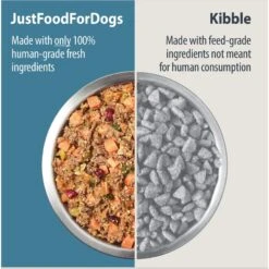 JustFoodForDogs Venison & Squash Recipe Frozen Human-Grade Fresh Dog Food 13 JustFoodForDogs Venison & Squash Recipe Frozen Human-Grade Fresh Dog Food -Snuggle Paws 368105 PT2. AC SS1800 V1696968330